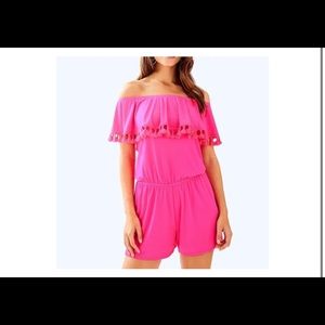 Lilly Pulitzer tassel romper